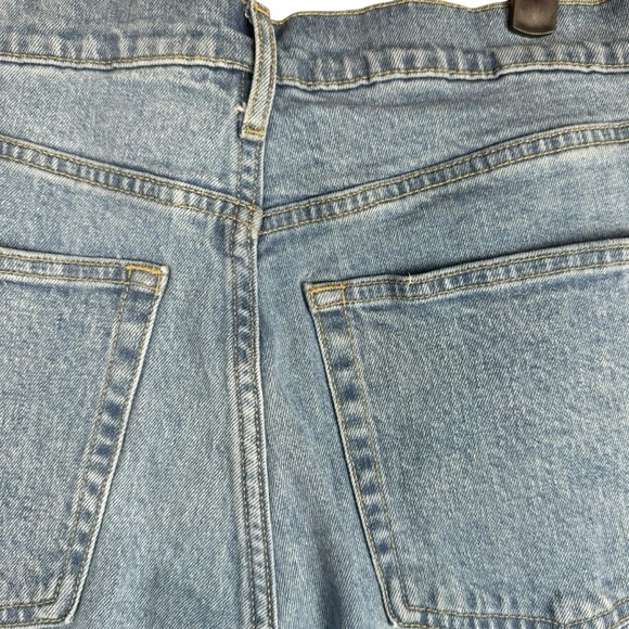 Everlane Women’s The Original Cheeky Jeans Sz 32 Crop Organic Cotton High Waist - Picture 8 of 10